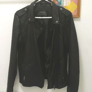 Sebby Collection Black Leather Jacket